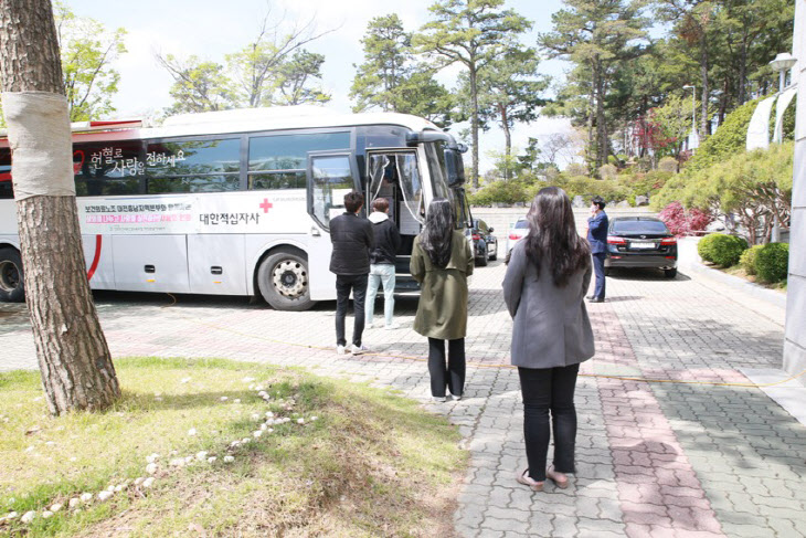 건양대 직원, 코로나19 극복 사랑의 헌혈 캠페인 진행​